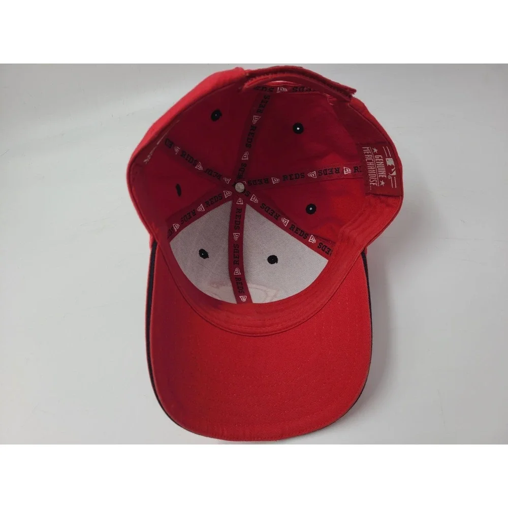 Youth Cincinnati Reds New Era Adjustable Hat Cap Boy Girl MLB Baseball Black Red